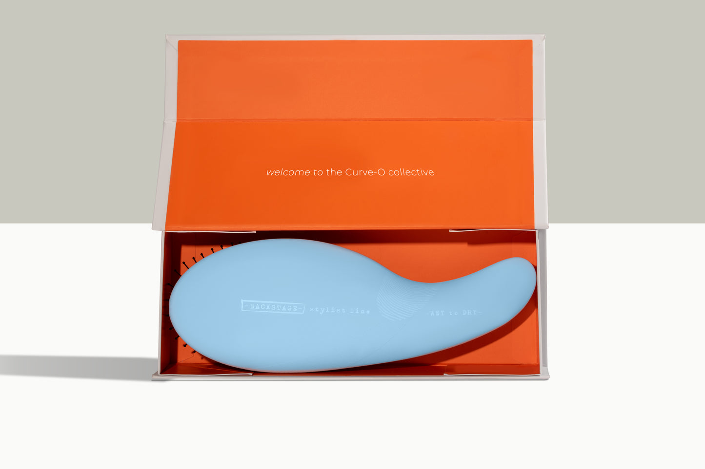 Wet to Dry - Powder Blue Brush